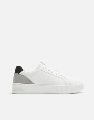 ZAPATILLA CONTRASTE - Blanco de Zara
