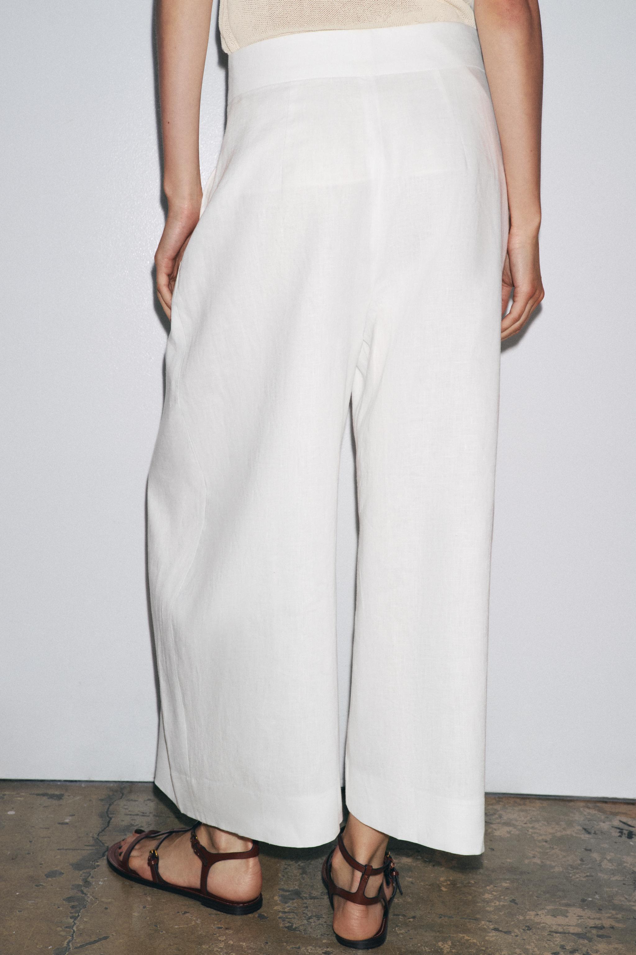 PANTALON VOLUME À PINCES ZW COLLECTION
