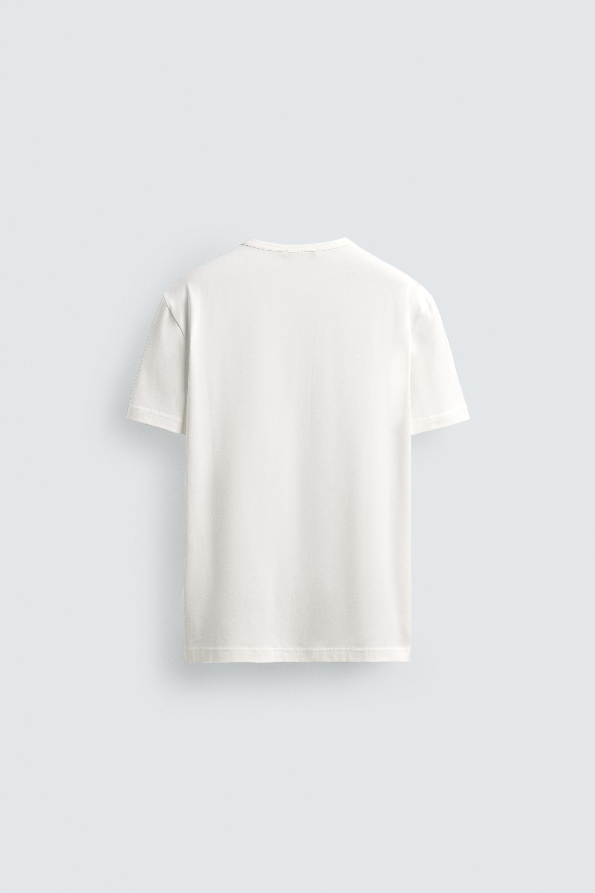 T-SHIRT À COL TUNISIEN