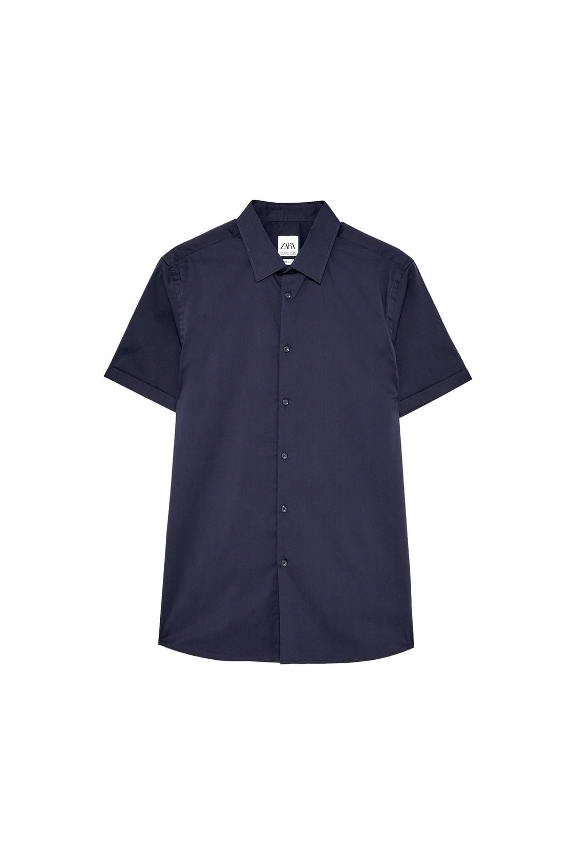 SOLID COLOR STRETCH SHIRT - Image 4