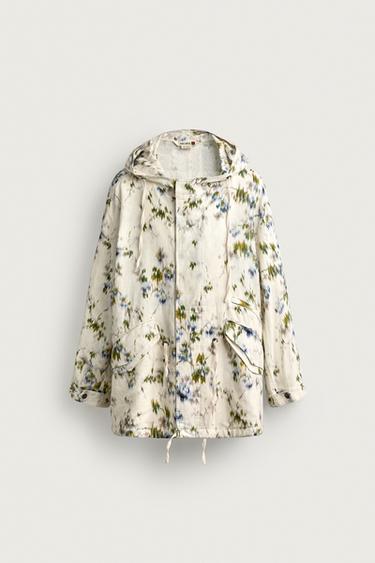 FLWR PRK CTTN LNN - مطبوع الخاص بـ Zara
