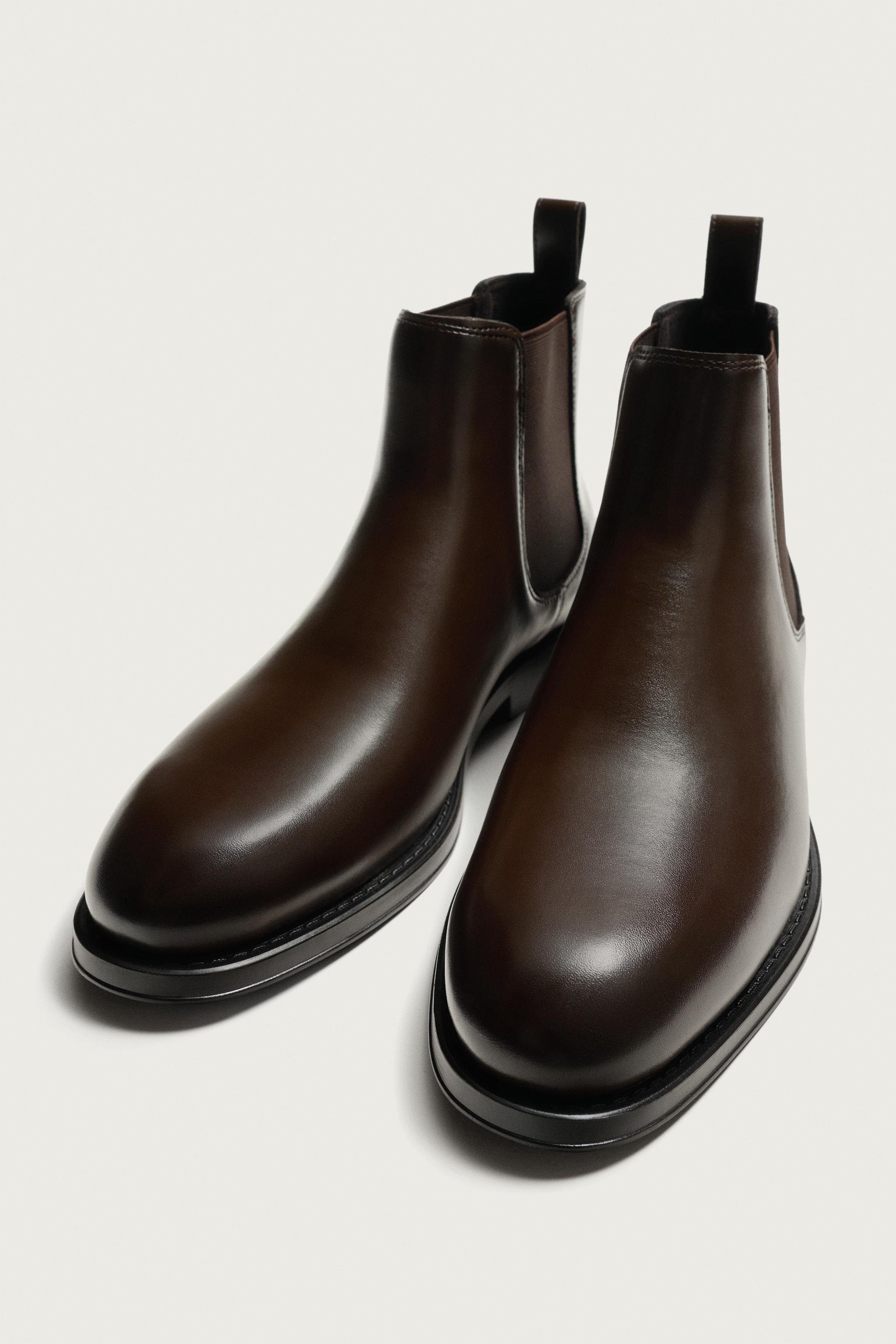 BOTTINES CHELSEA À BOUT POINTU