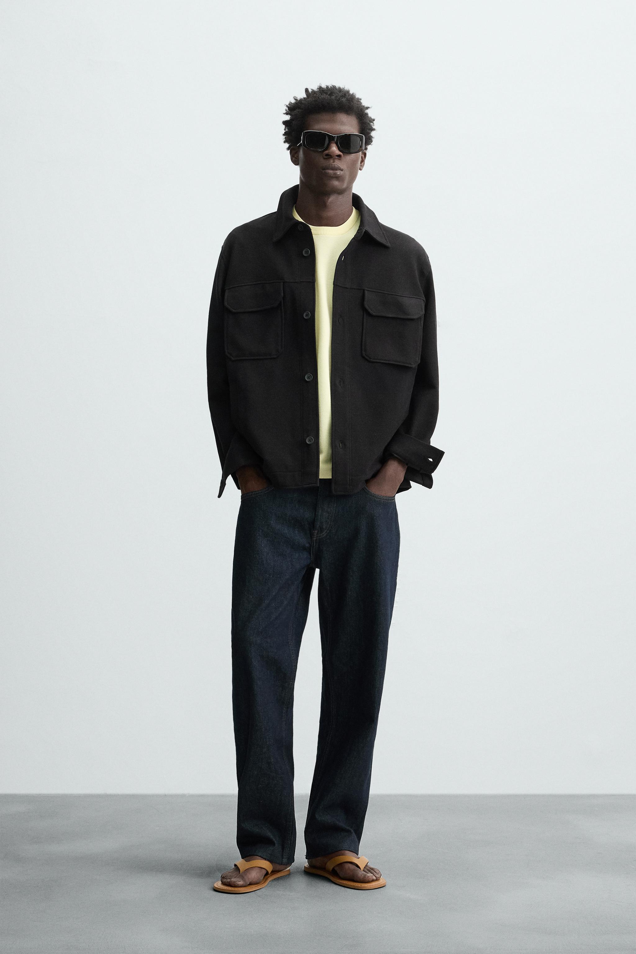 COMFORT TEXTURED OVERSHIRT