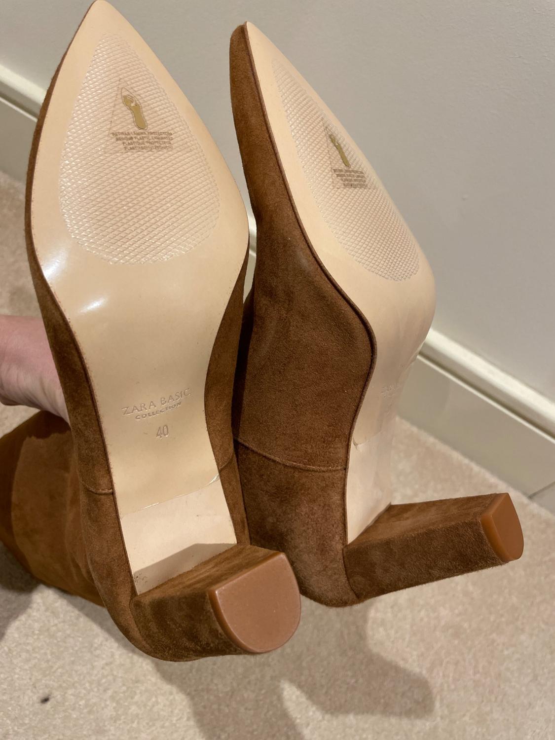 SUEDE/LEATHER BOOTS - Image 5
