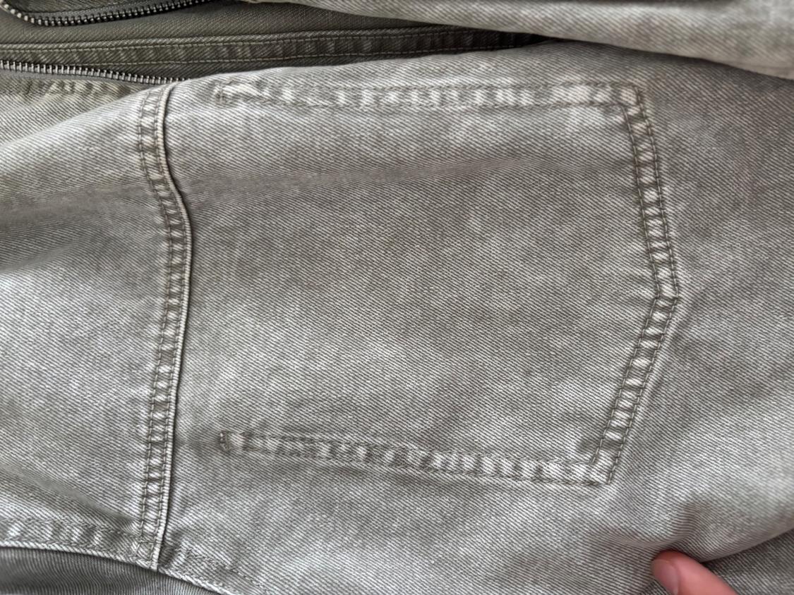 ACID WASH DENIM JACKET - Image 6