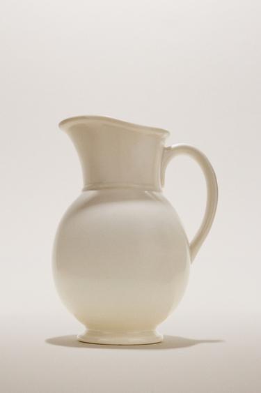 CERAMIC JUG - White by Zara - Image 6