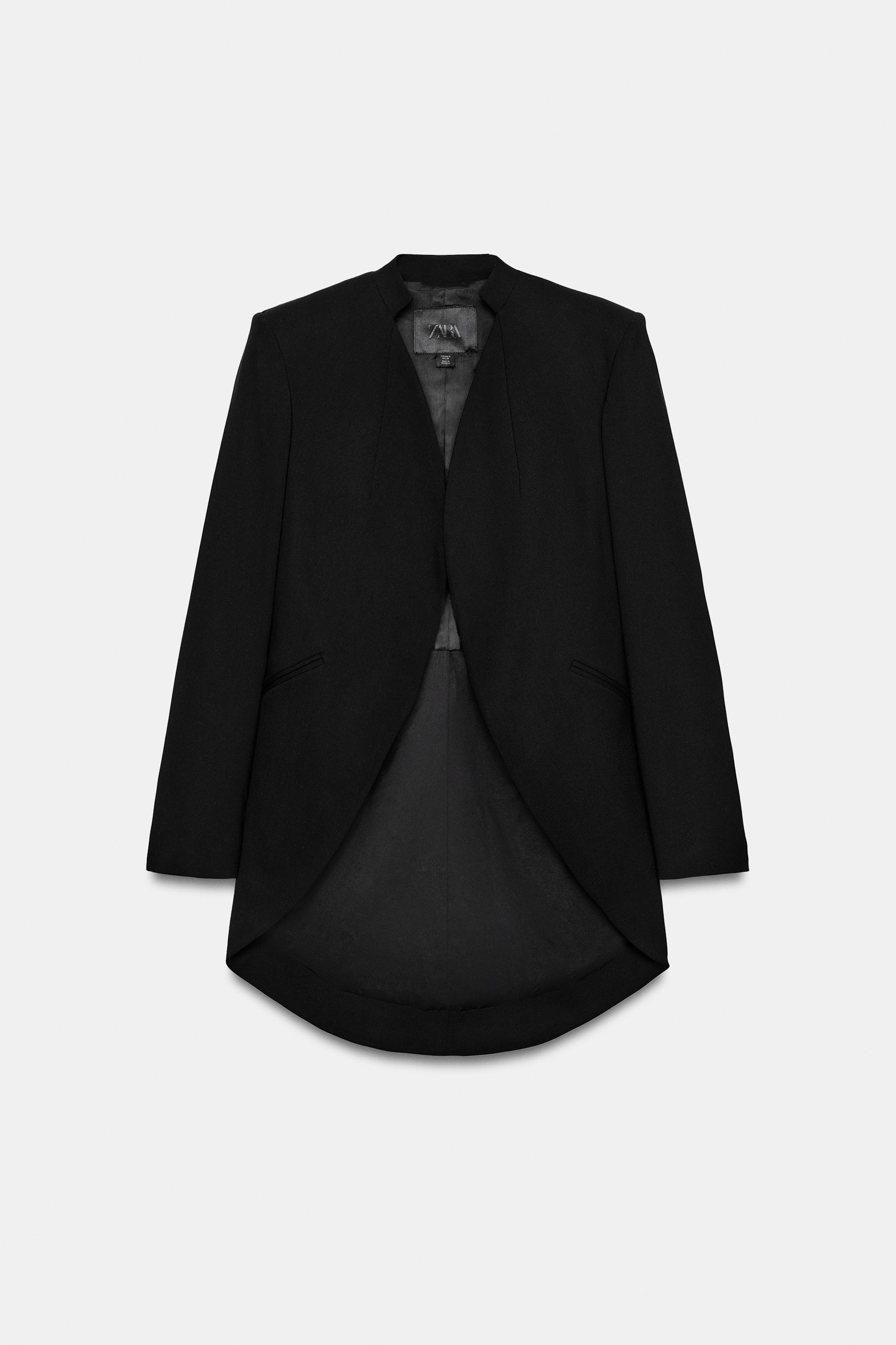 LIMITED EDITION ZW COLLECTION MINIMAL LONG BLAZER