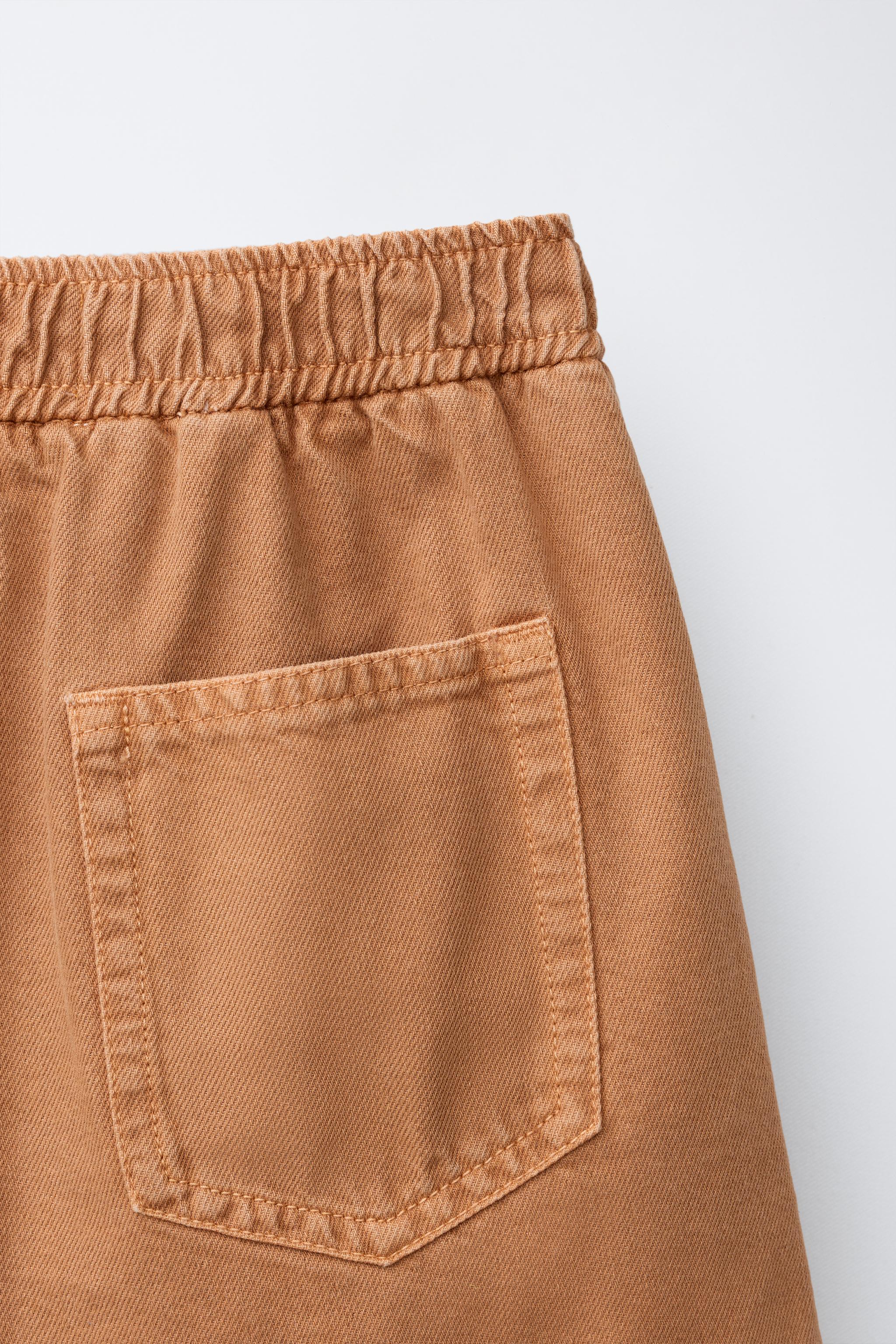 【メル♡】新品未使用★duck ballon short pants BALLOON SHORTS WITH DARTS - Brick | ZARA United States