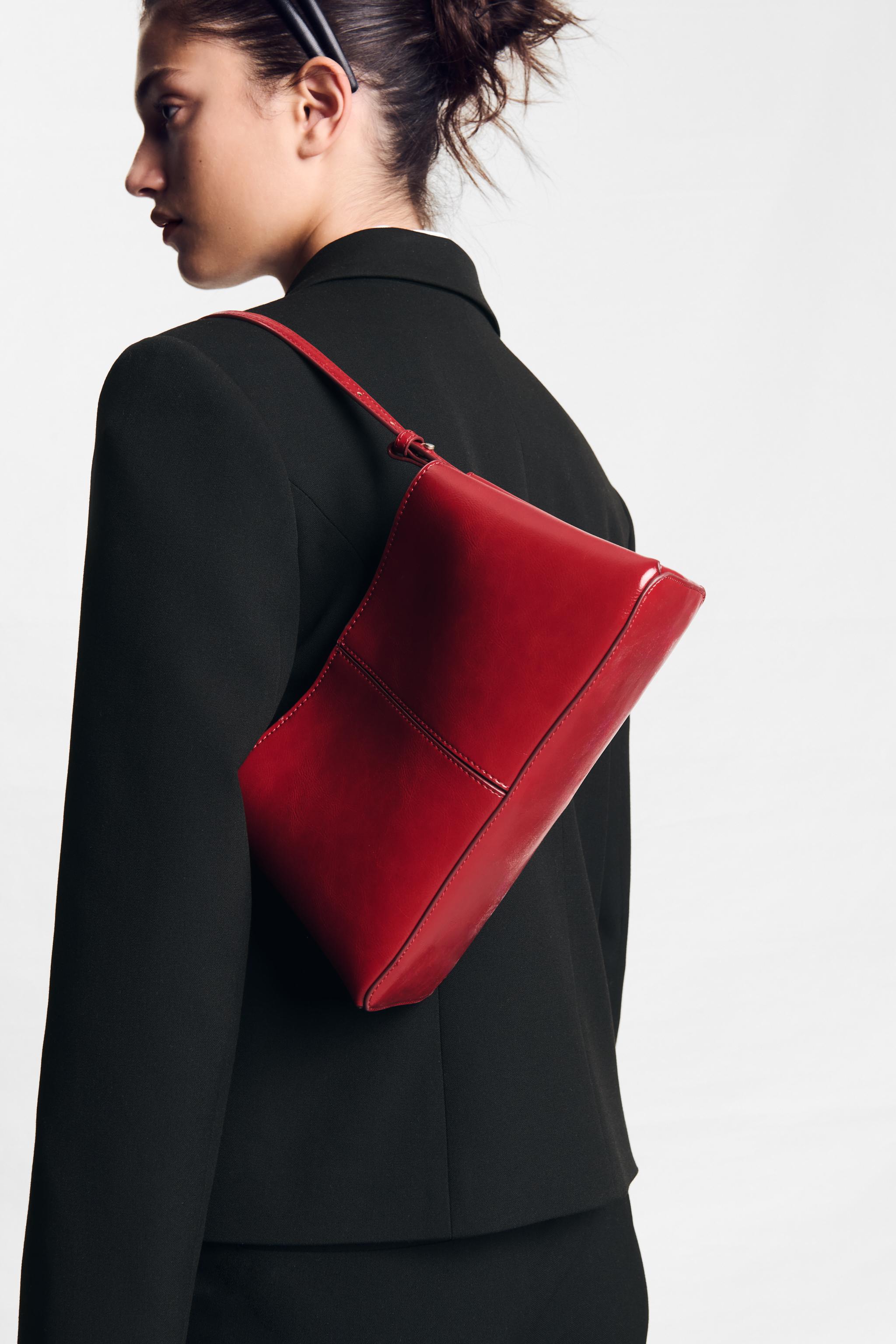 MINI SHOULDER BAG - Red | ZARA New Zealand
