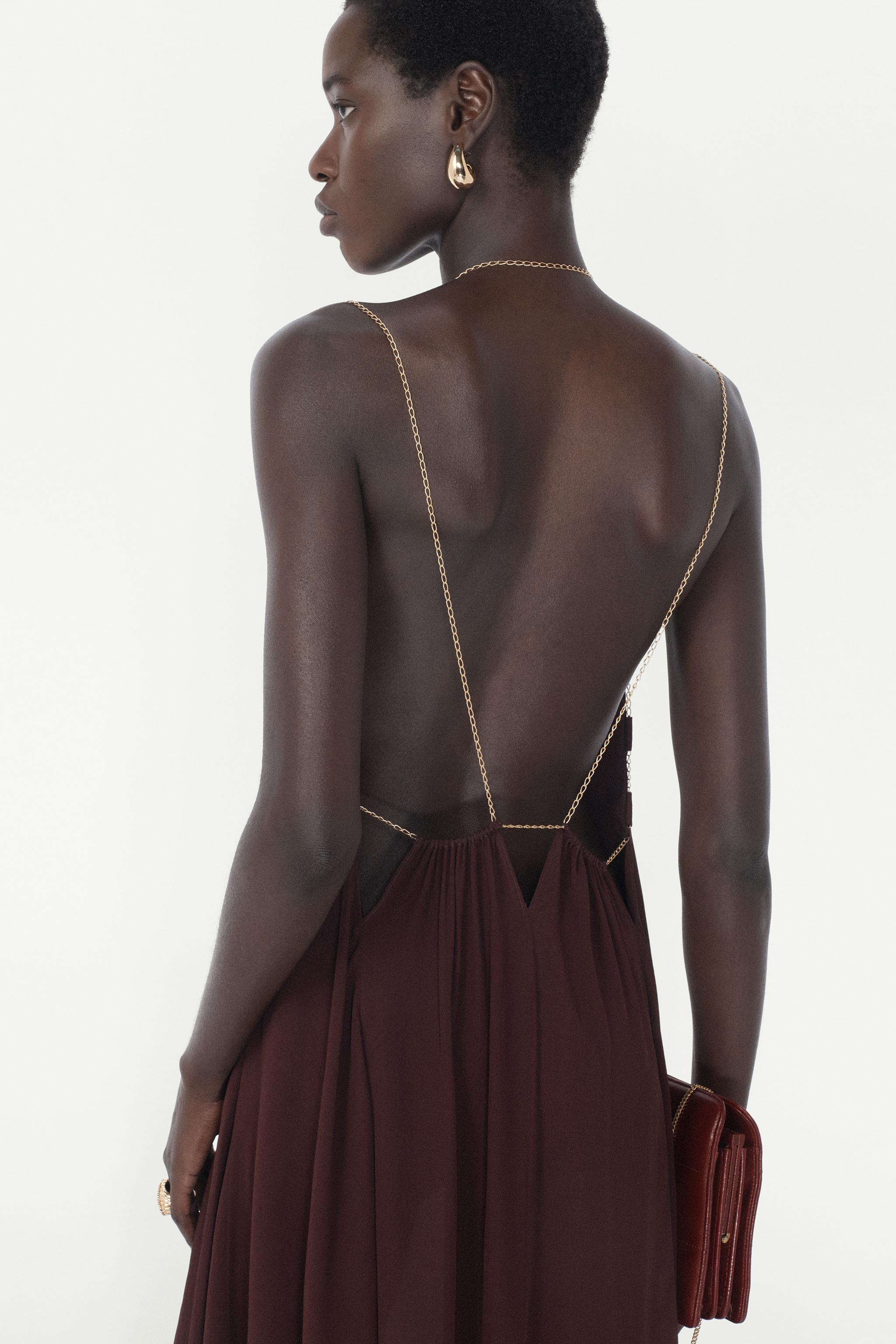CHAIN SLIP DRESS - THE ITEM ZARA WOMAN