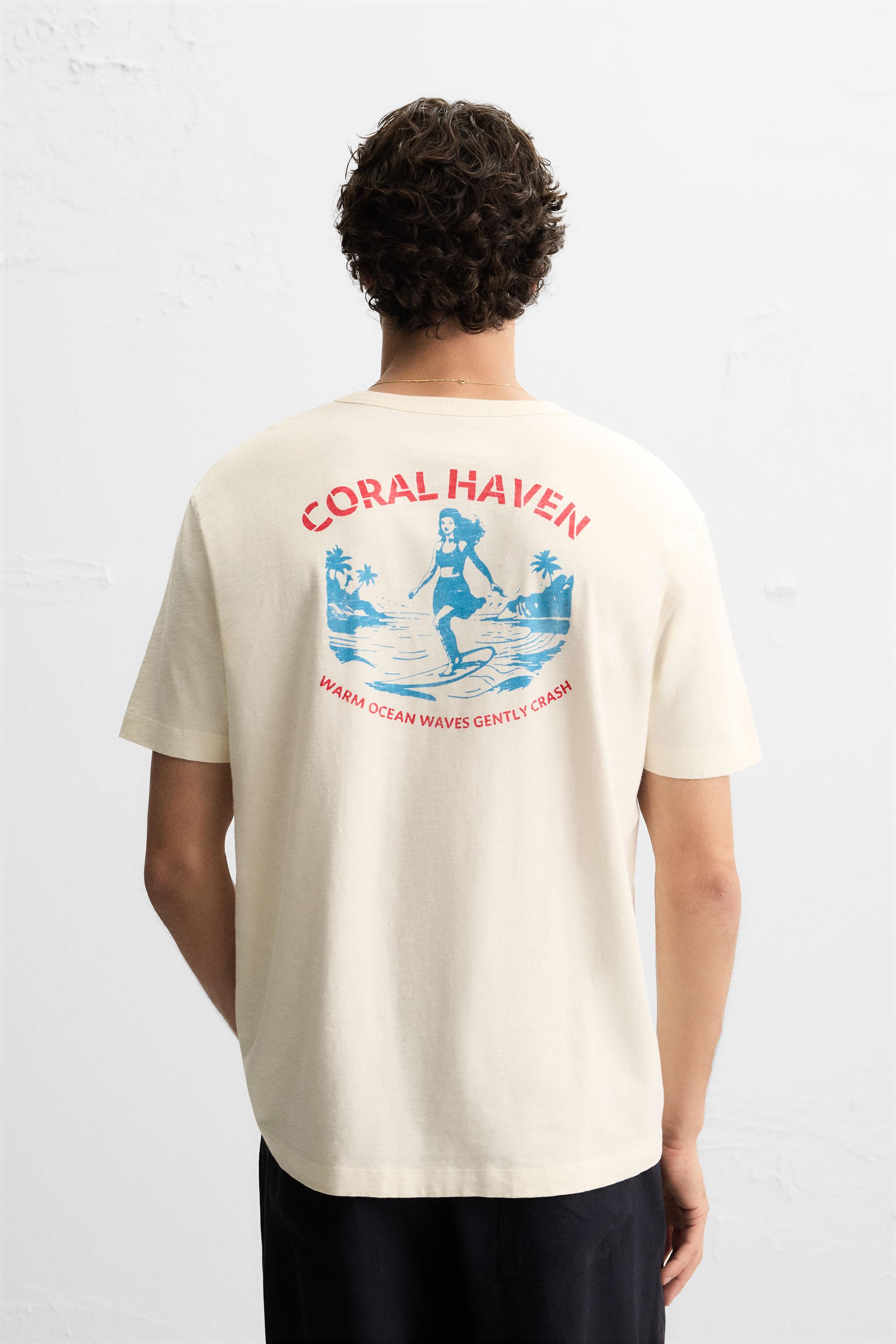 ★RAIVE★ Heart After Graphic Tshirts in Beige VW4AE10091 Funny Weekend Vibes Smile Its Friday TGIF Womens Graphic