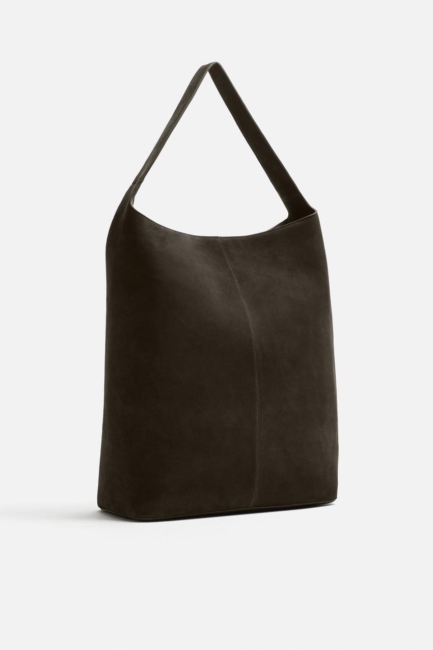 レザートートバッグ - ブラウン | ZARA Japan / 日本