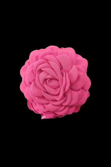 HAARSPANGE MIT STOFFBLUME - Pink von Zara - Bild 0