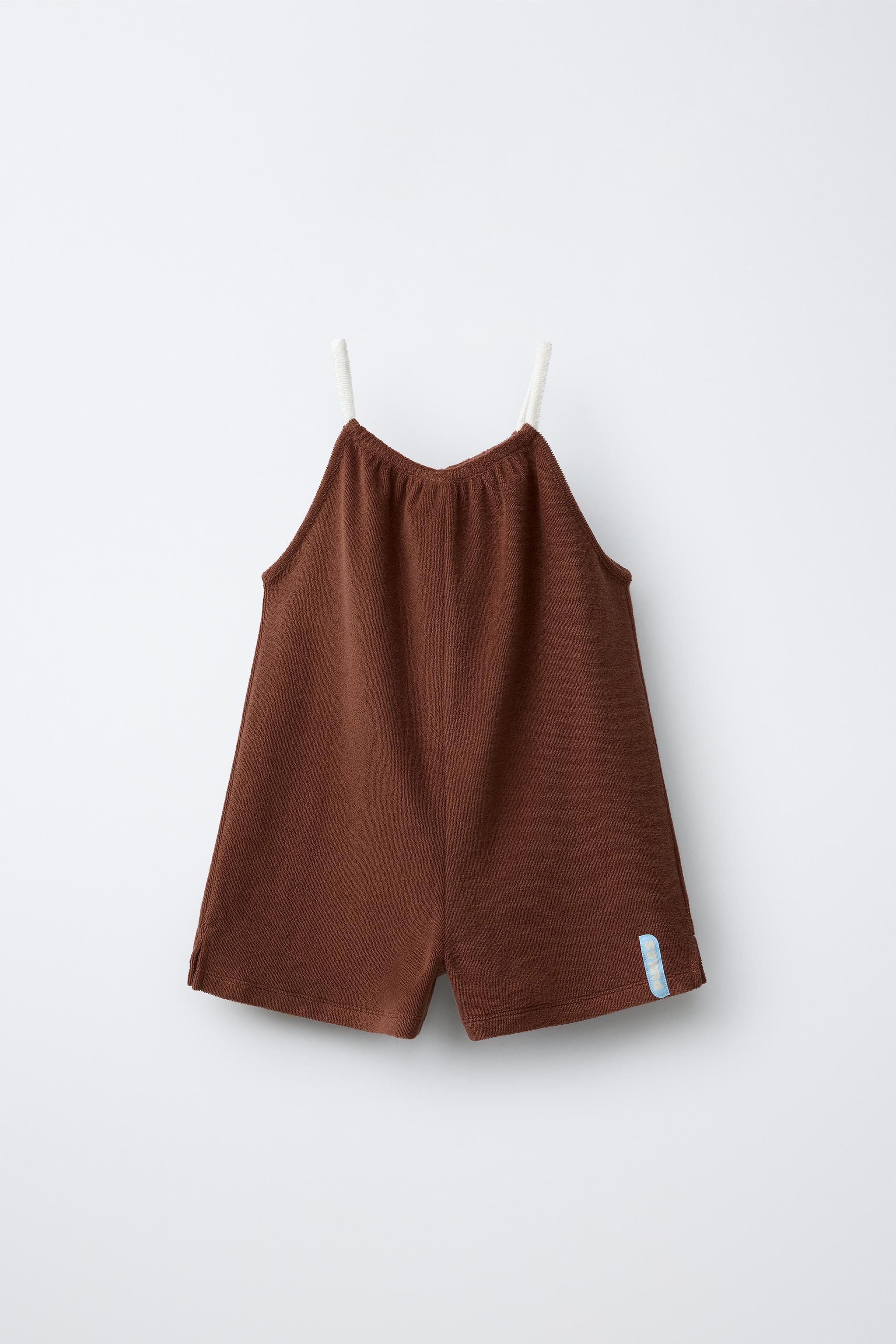 Детские комбинезоны Zara PUKAS SURF TERRY CLOTH SHORT JUMPSUIT