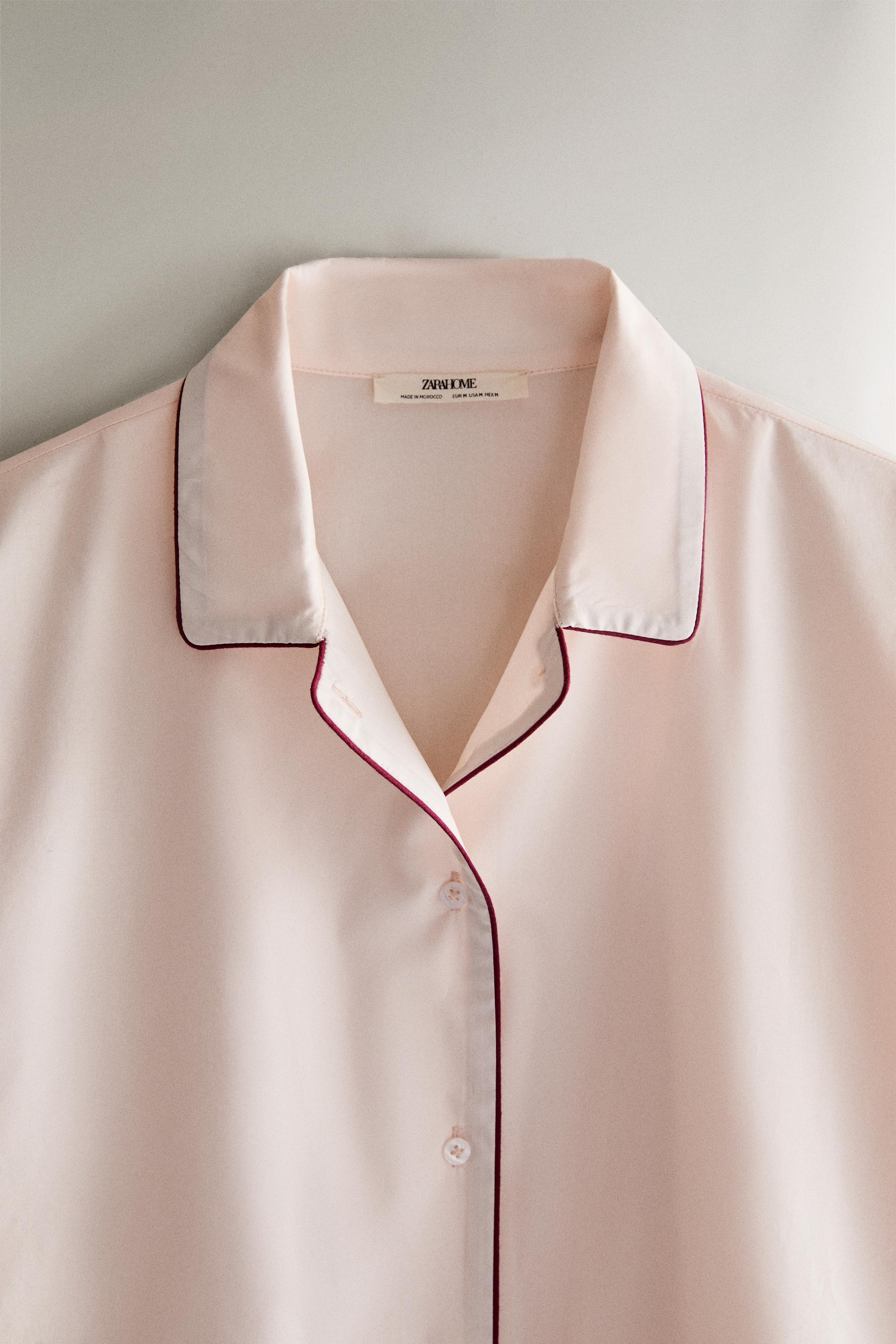 POPLIN SHIRT — Light pink