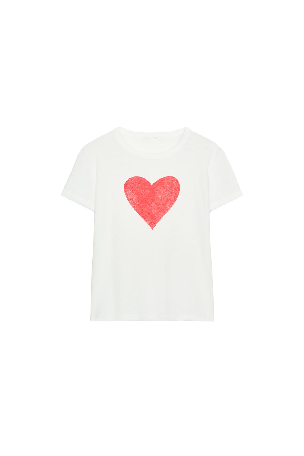 SHORT SLEEVE HEART T-SHIRT - image 3