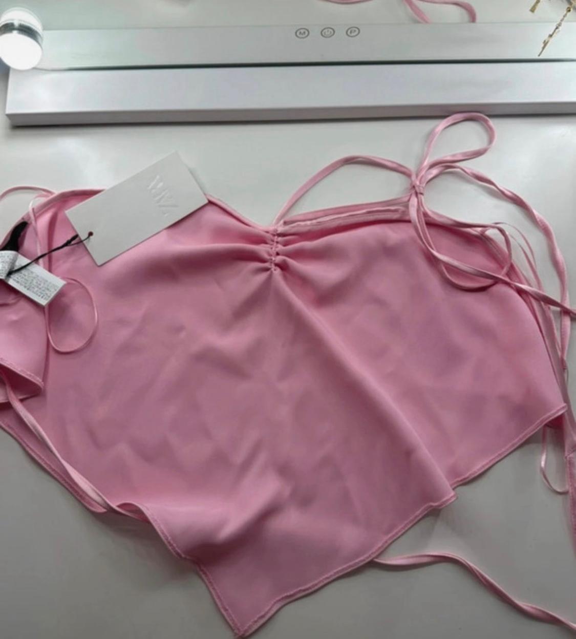 SATIN HALTER NECK TOP - Image 2