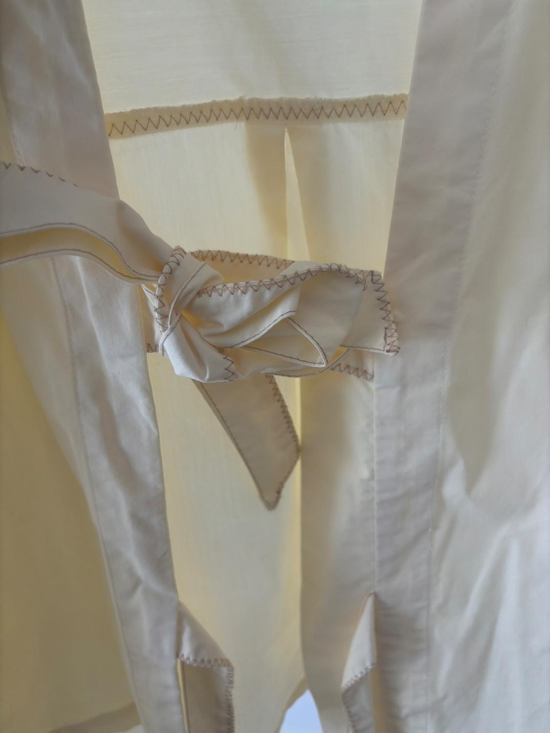 POPLIN BLOUSE WITH TIES - Image 3