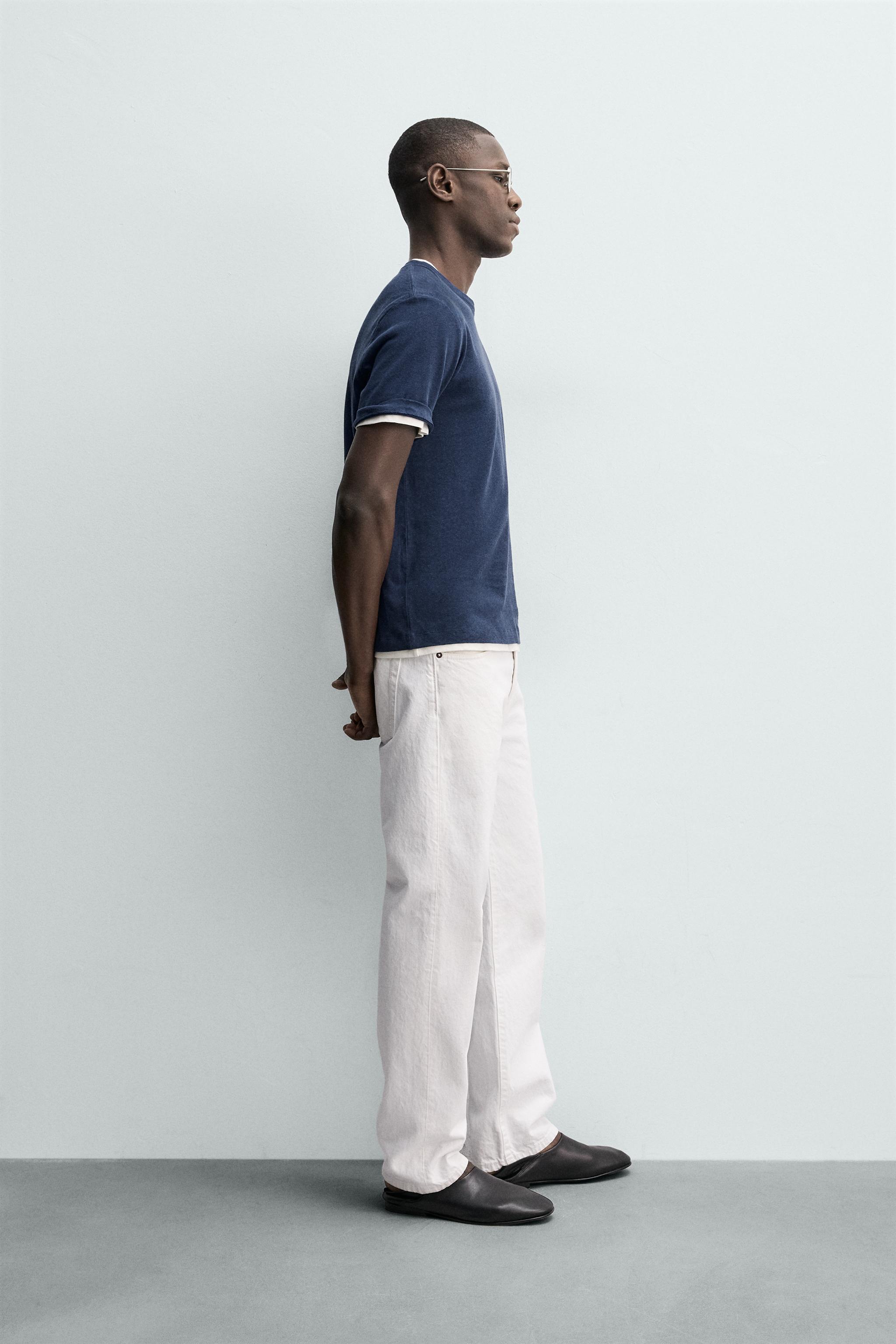 LINEN - COTTON T-SHIRT