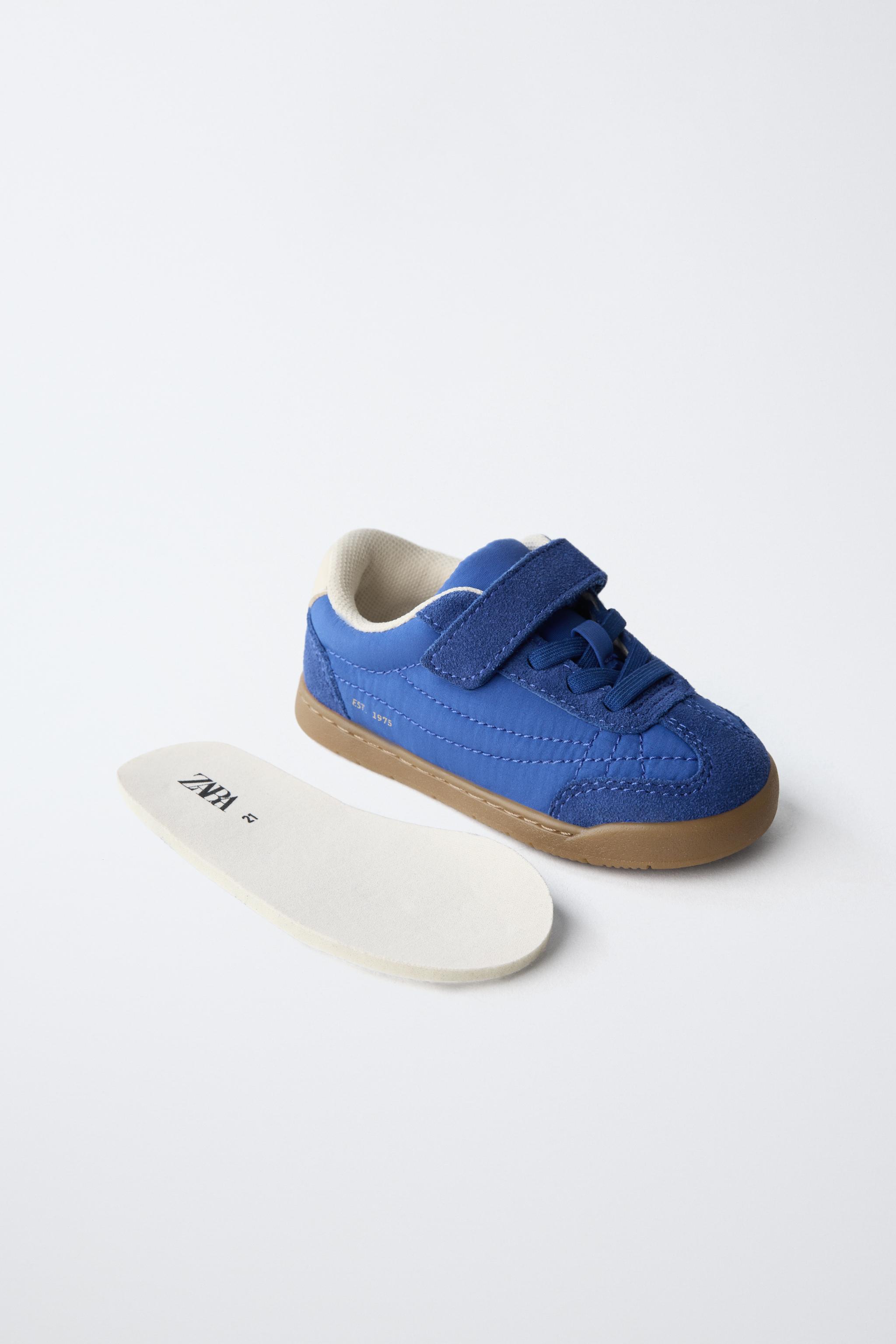 Детские кроссовки Zara RETRO BAREFOOT SNEAKERS — фото 4