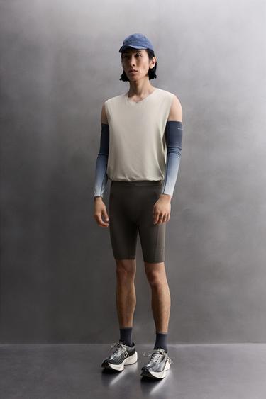 RUNNING SHORTS - Dark grey by Zara