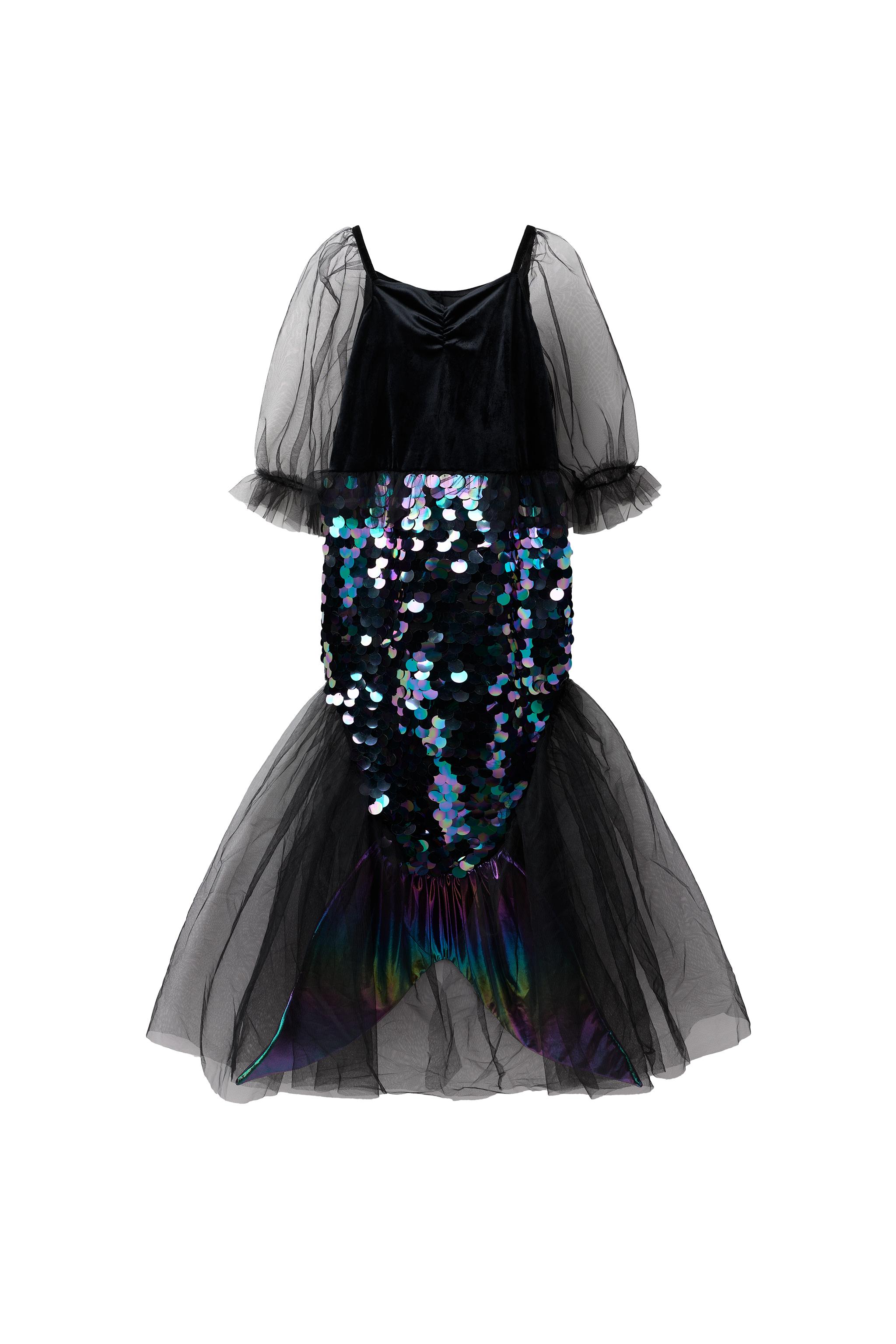DISFRAZ VESTIDO SIRENA LENTEJUELAS