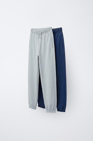 2-PACK OF PLUSH TROUSERS - Blue/White by Zara - Image 0