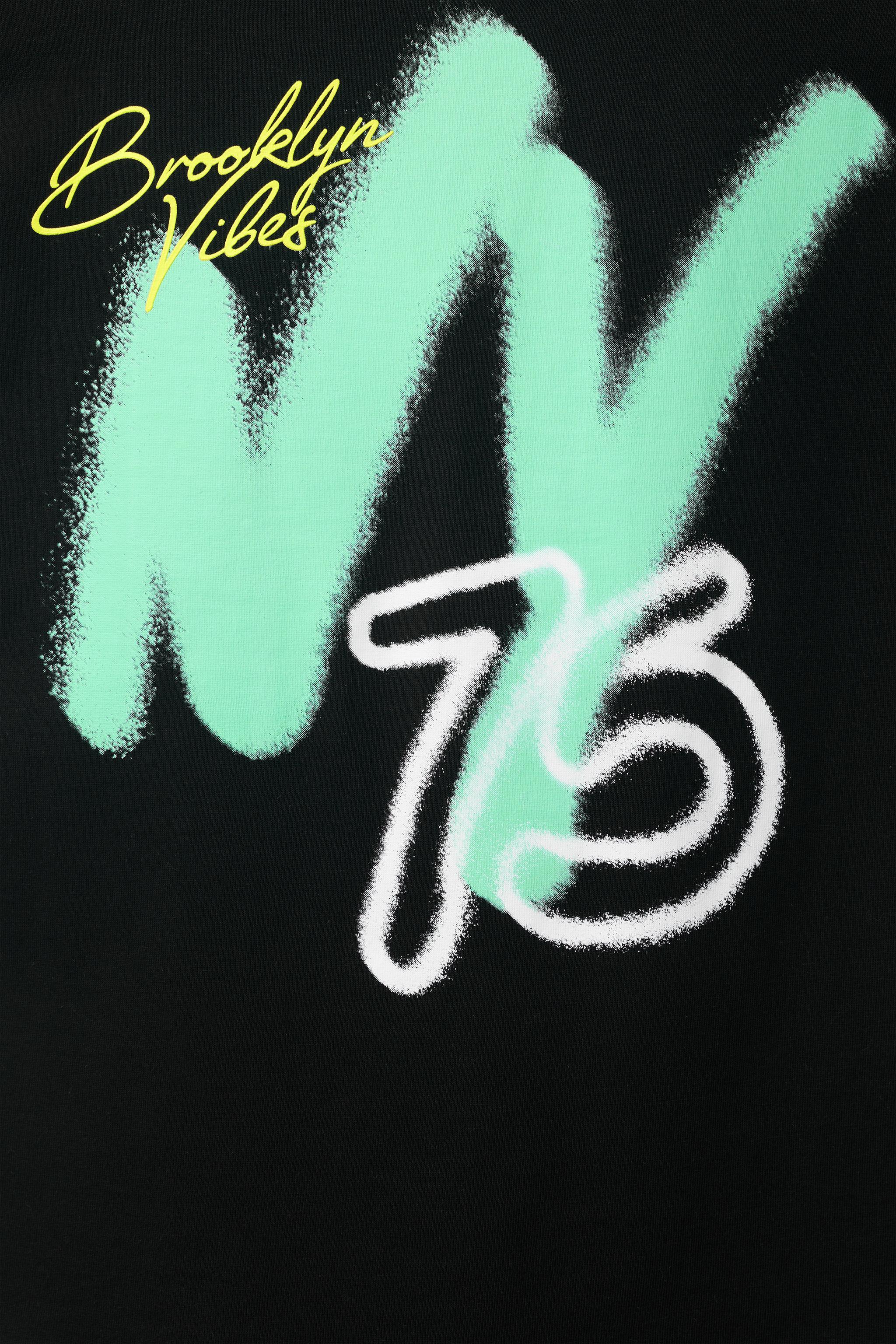 Детские футболки Zara GRAFFITI PRINT T-SHIRT — фото 5