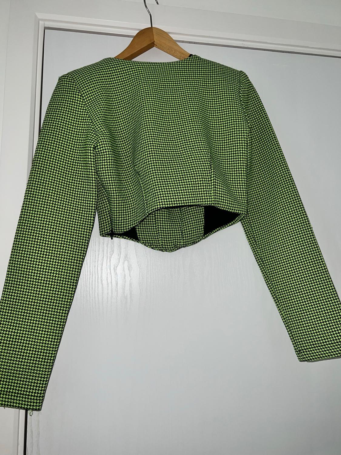HOUNDSTOOTH CROP TOP - Image 2