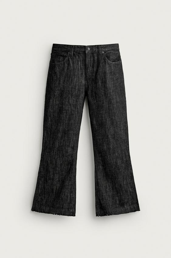 FLARE FIT JEANS - Black by Zara - Image 0