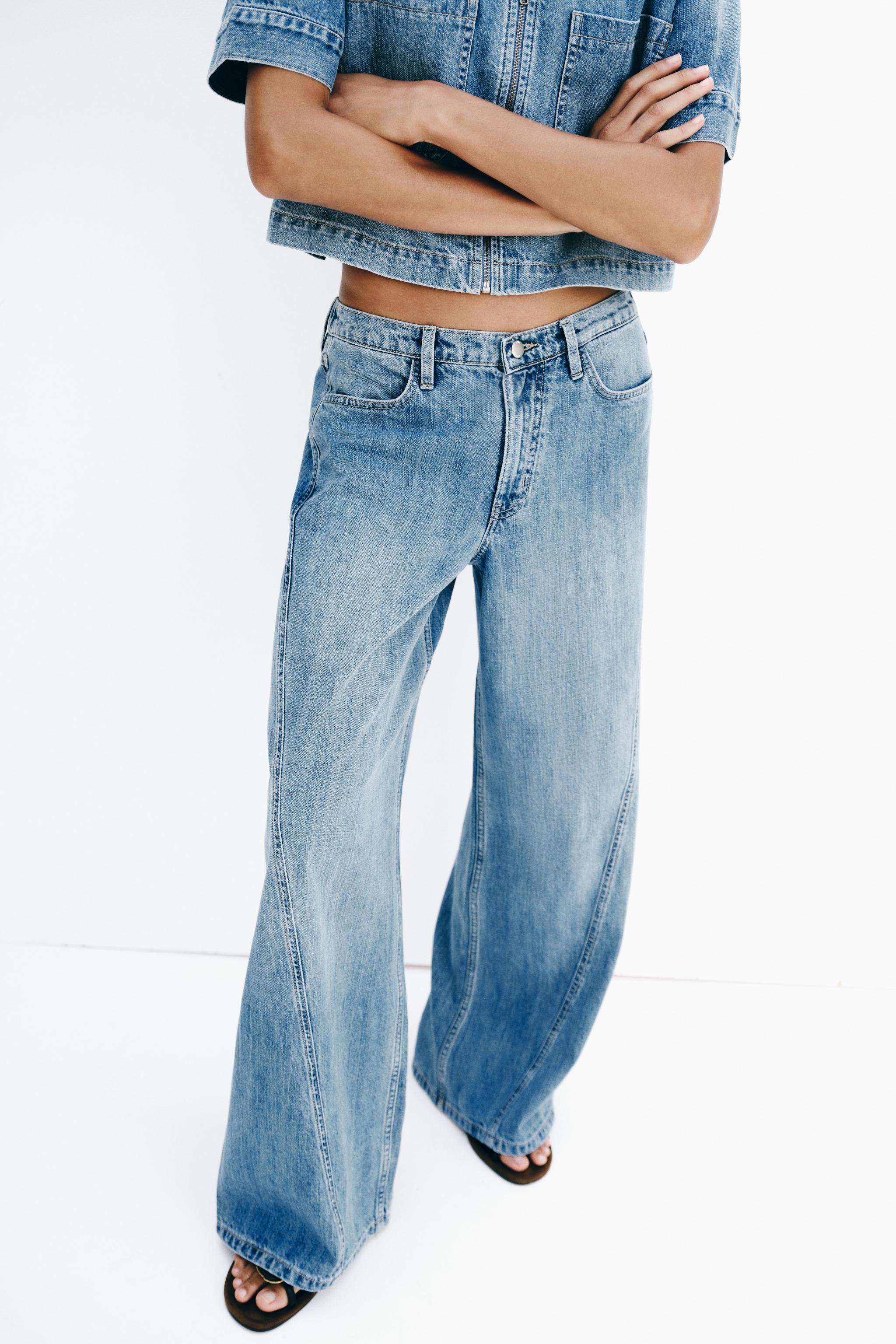 Z1975 ワイドレッグデニムシャツセット | ZARA Japan / 日本