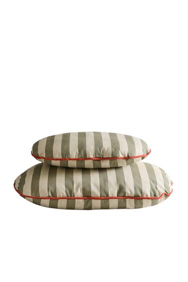 OVAL STRIPED PET CUSHION – Világoszöld a ZARA-tól