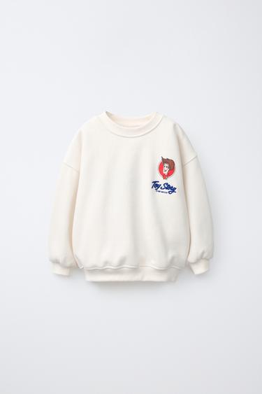 TOY STORY © DISNEY PIXAR EMBROIDERED SWEATSHIRT - White by Zara