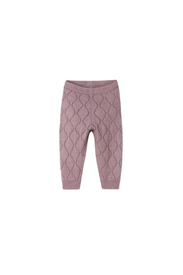 PADDED KNIT PANTS