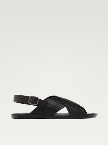 Zara Leather crossover sandals - Limited Edition - Brown