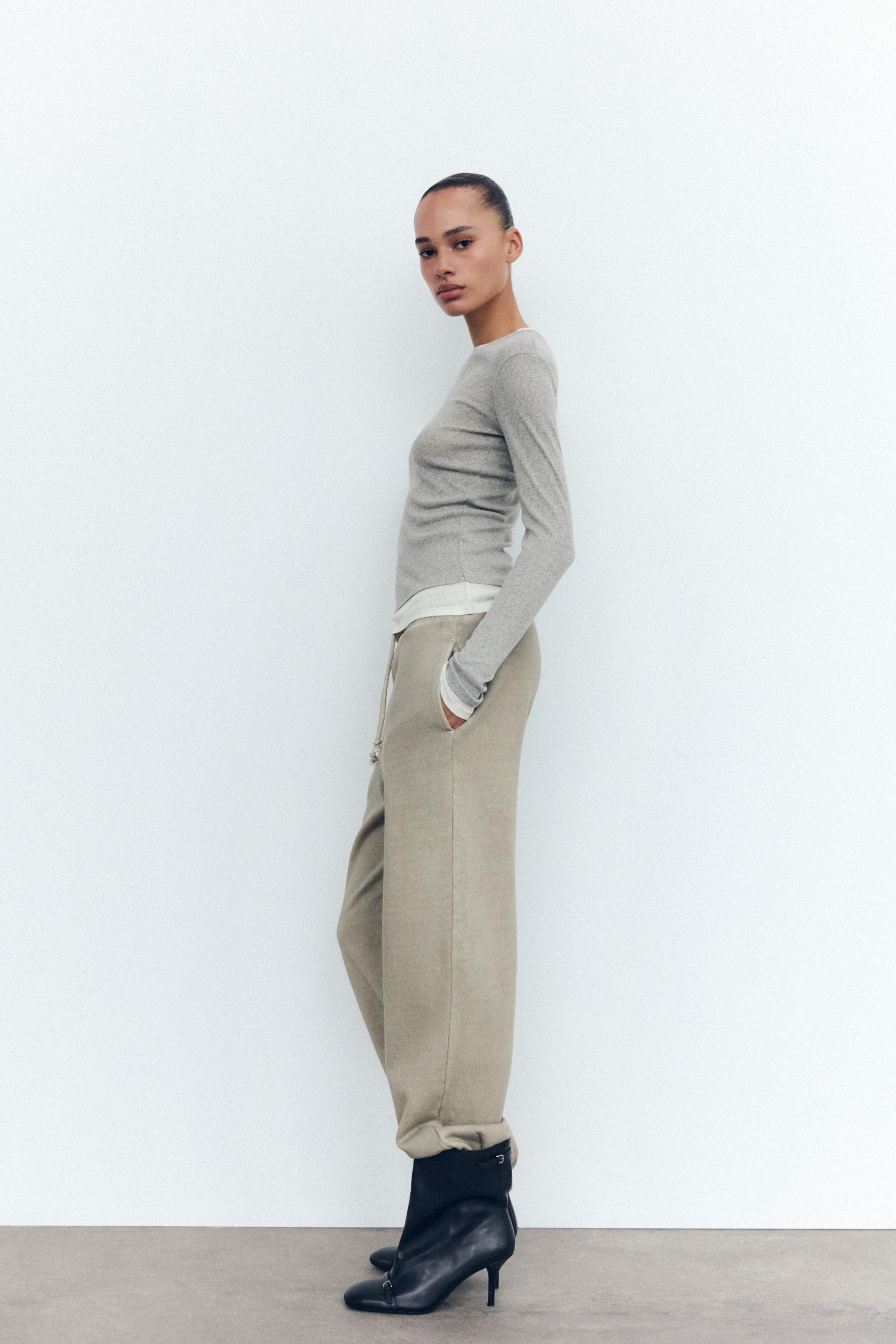 DOUBLE T-SHIRT - Grey marl | ZARA Spain