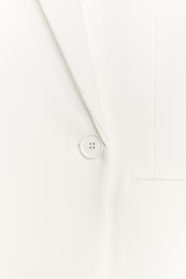 OVERSIZE BLAZER - White by Zara - Image 6
