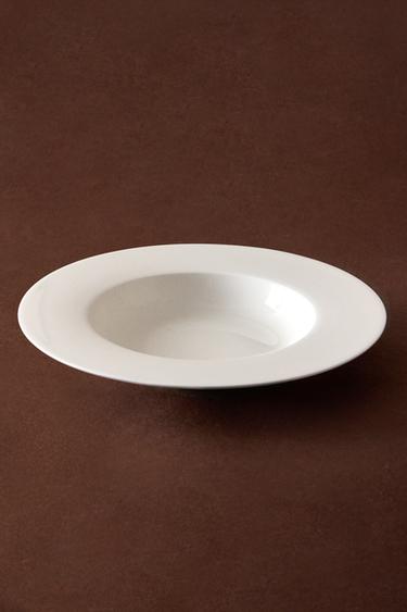 BONE CHINA SOUP PLATE - White by Zara - Image 5