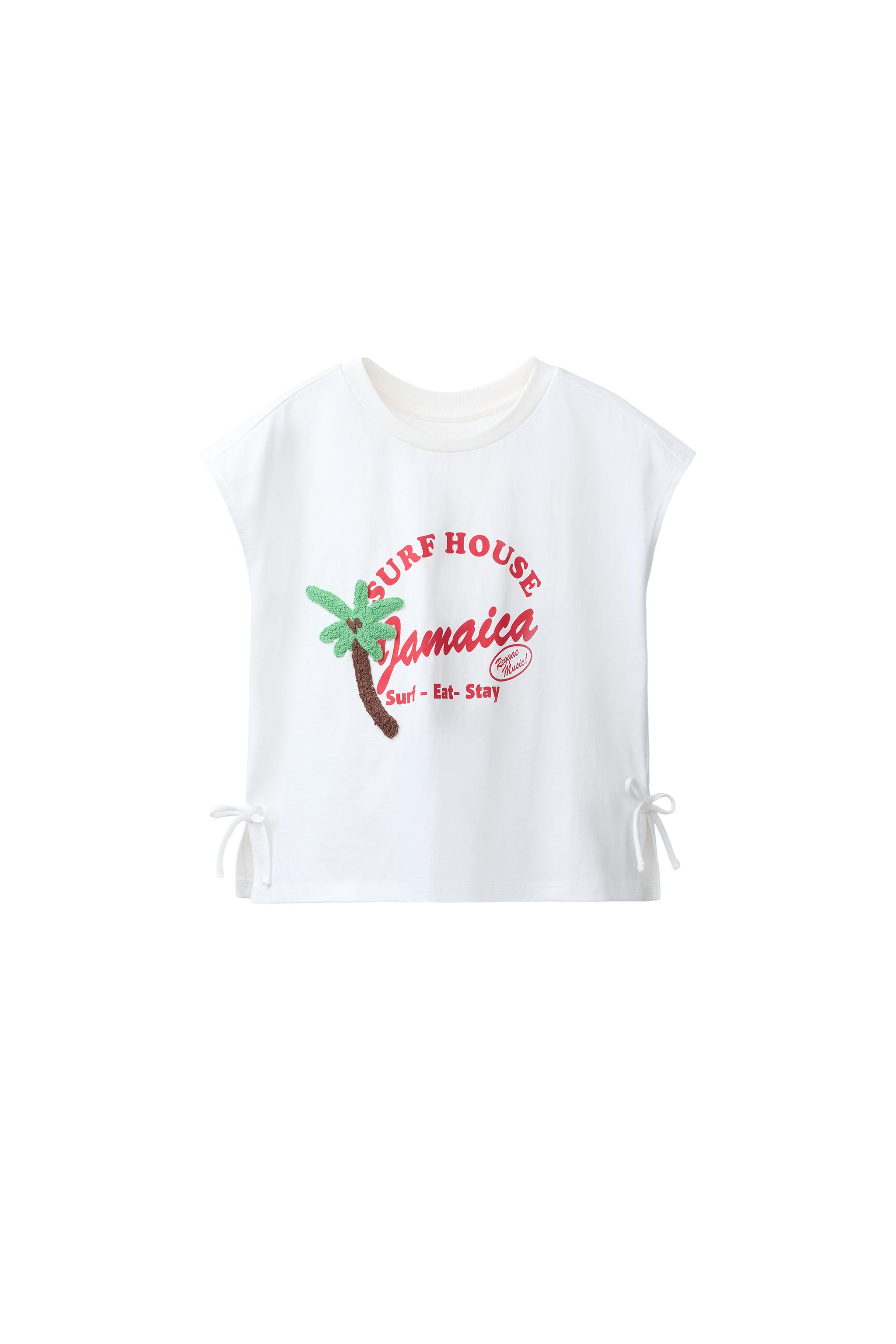 CROCHET KNIT DETAIL T-SHIRT - White | ZARA United States
