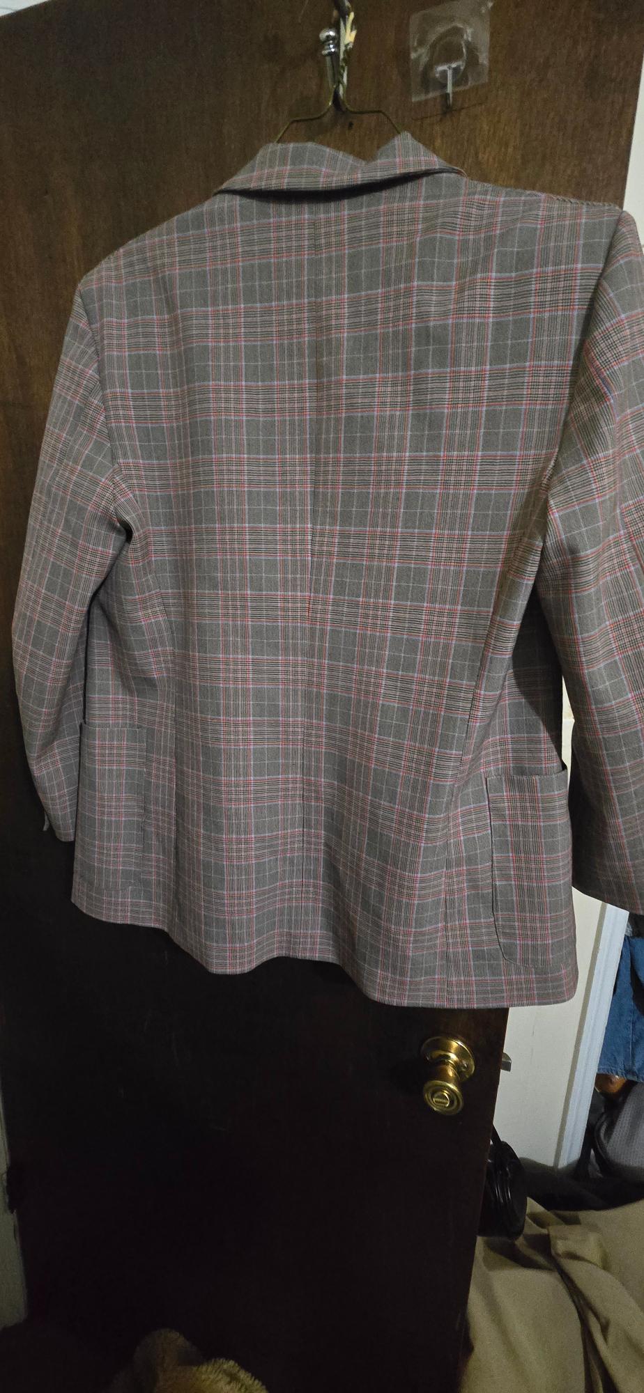 BLAZER OVERSIZE CUADROS - Image 2