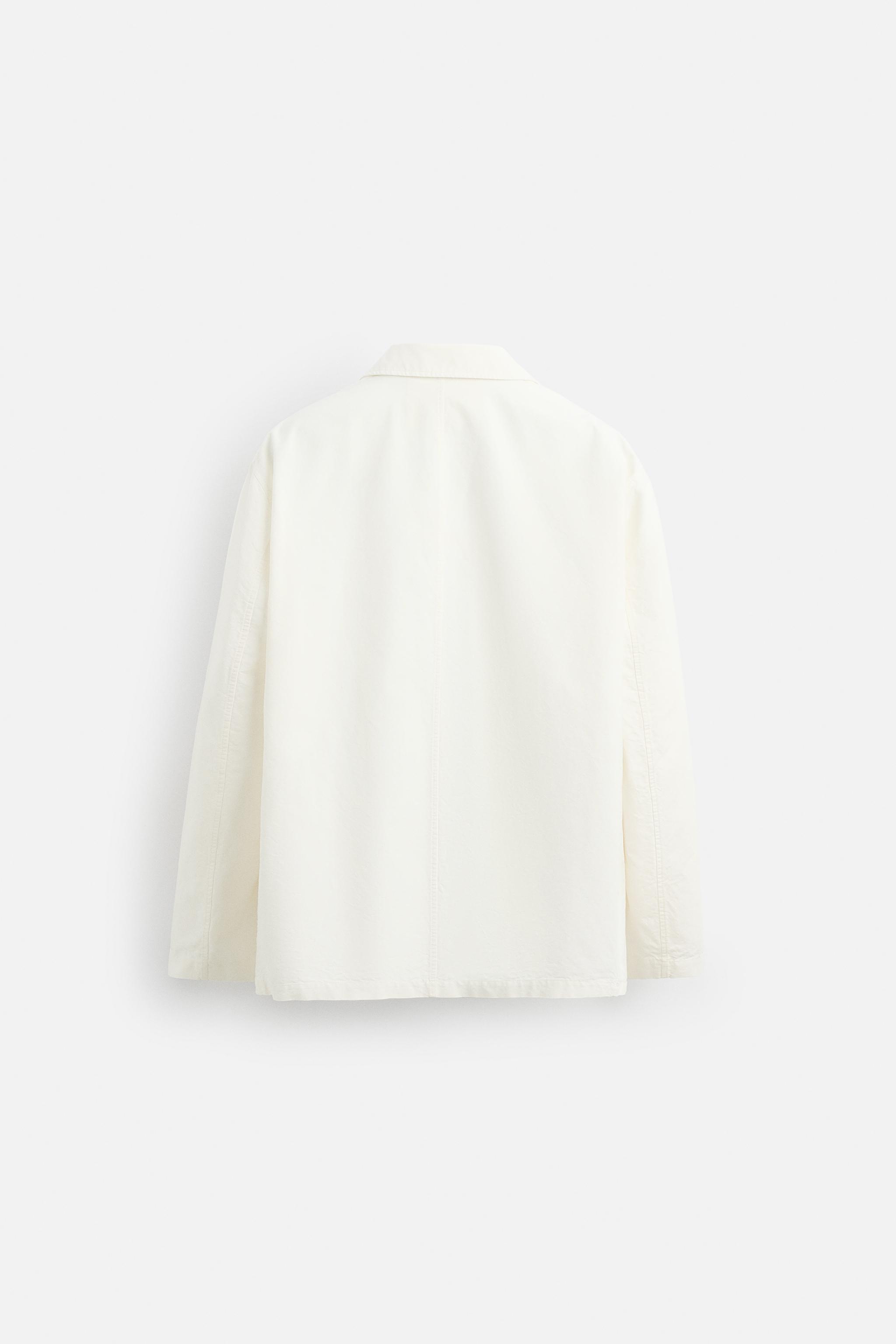 ジャケット WHITE COTTON BLAZER WREESH Womens Cotton Linen Blazer Fashion Casual Long Sleeve