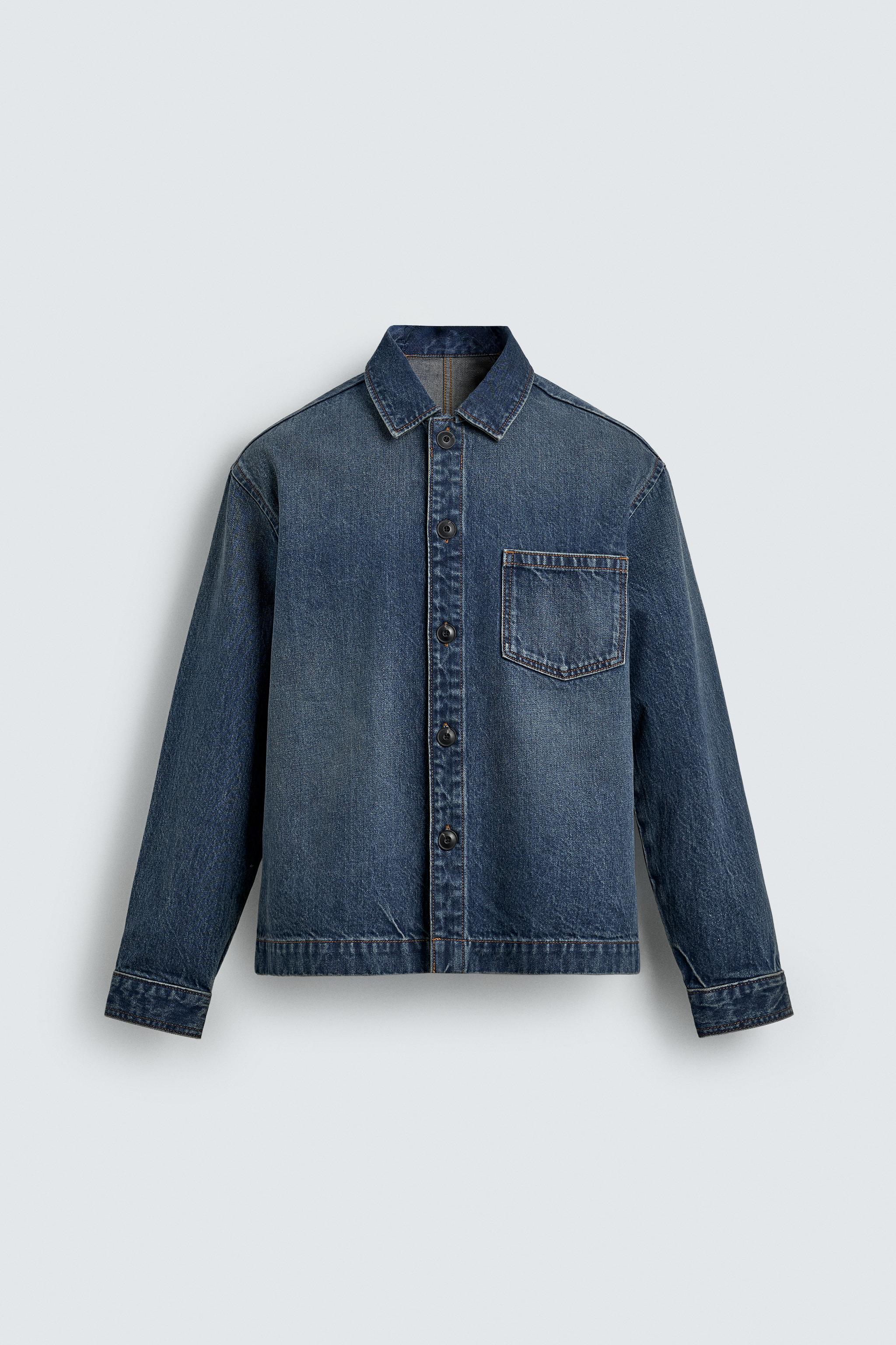CHEMISE EN DENIM DÉLAVÉ