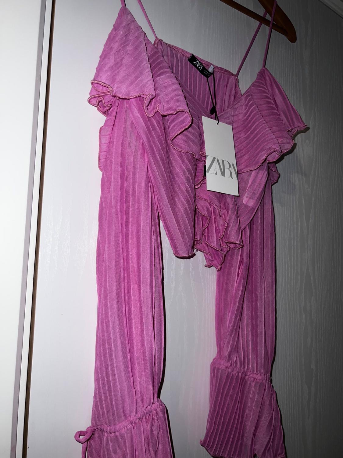 PLEATED TOP WITH RUFFLES - Image 5
