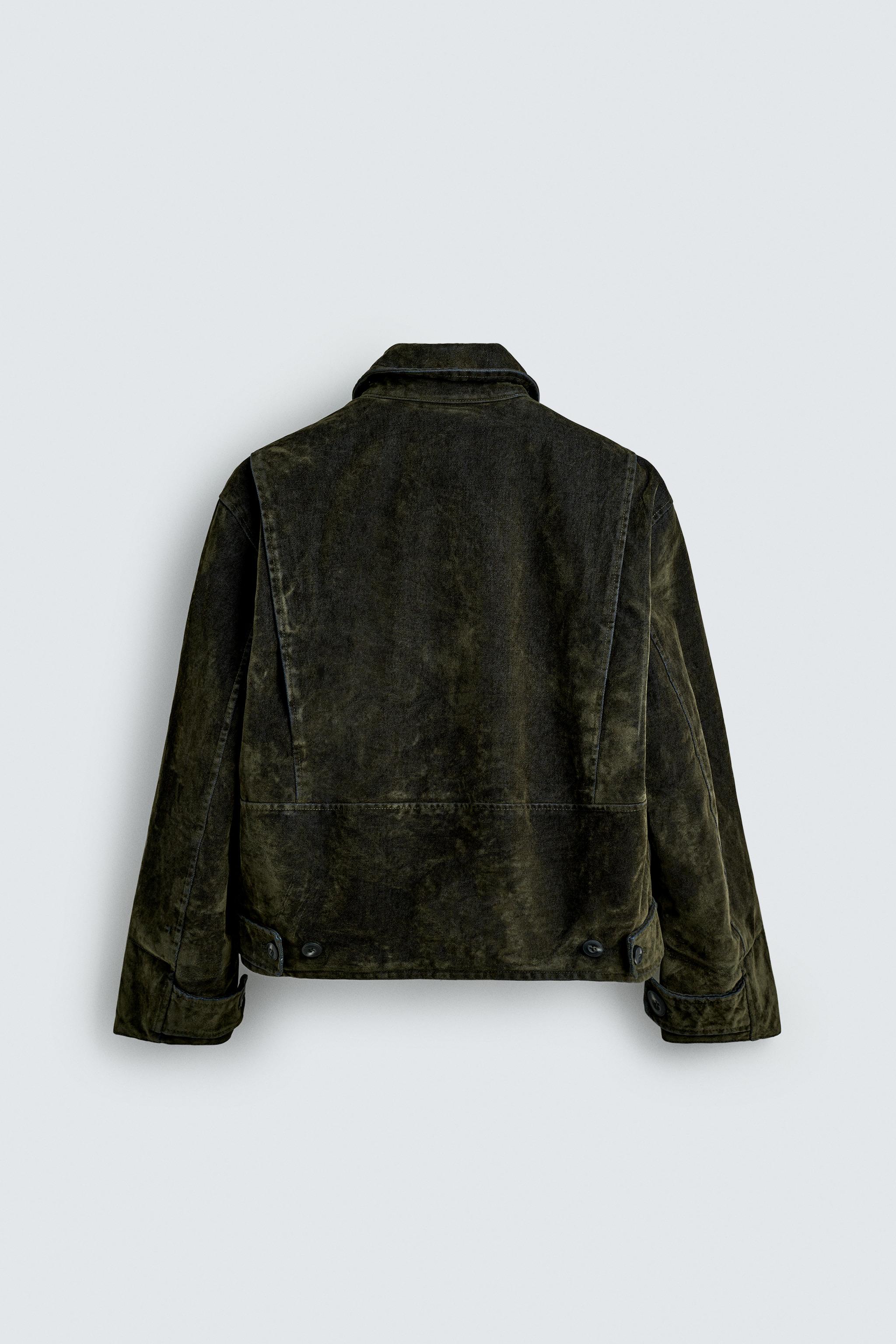 Zara VELOUR TWILL JACKET | Place Rosemère Zara VELOUR TWILL JACKET | Place Rosemère