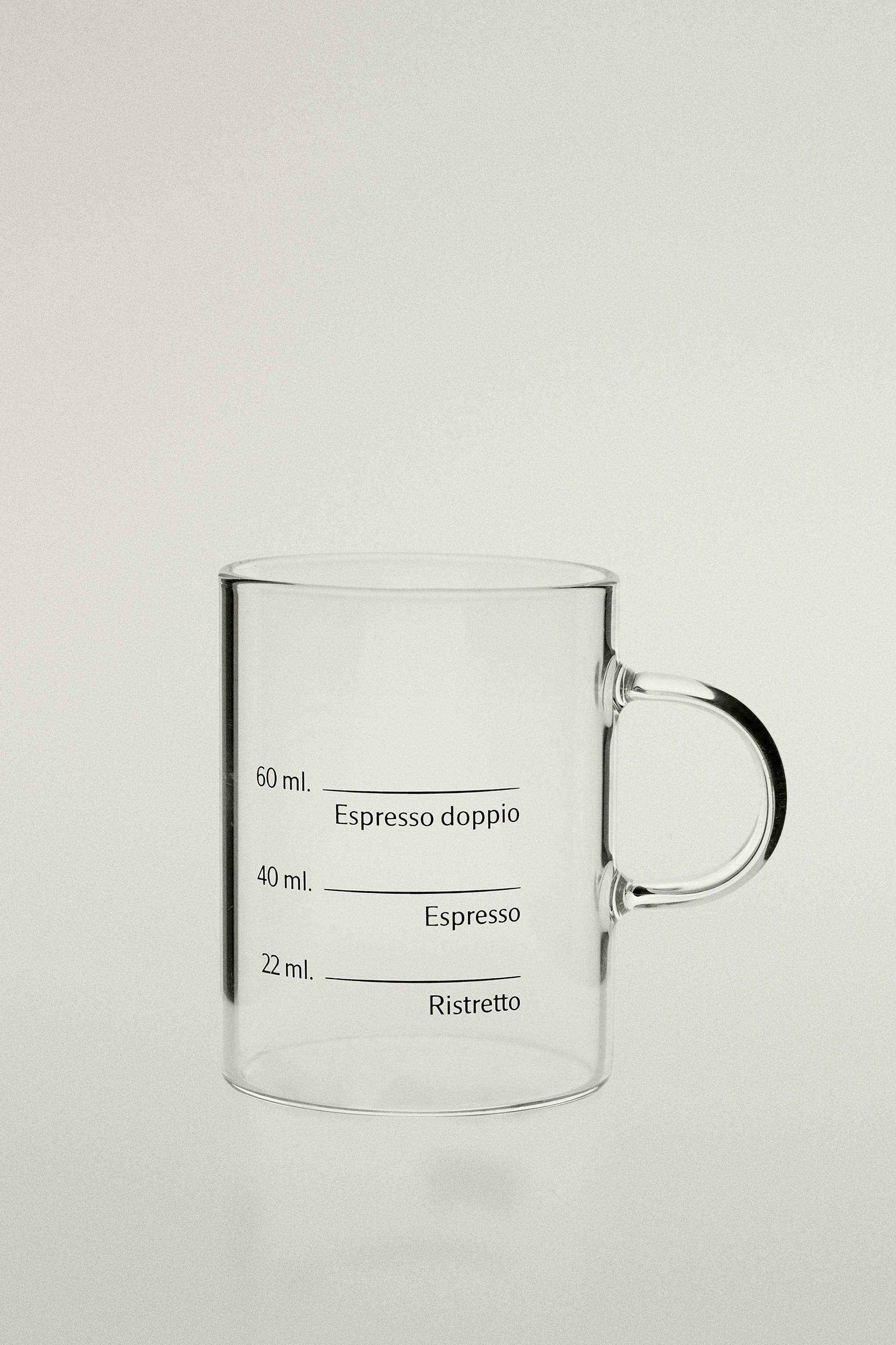 BOROSILICATE GLASS MUG WITH SILK SCREEN