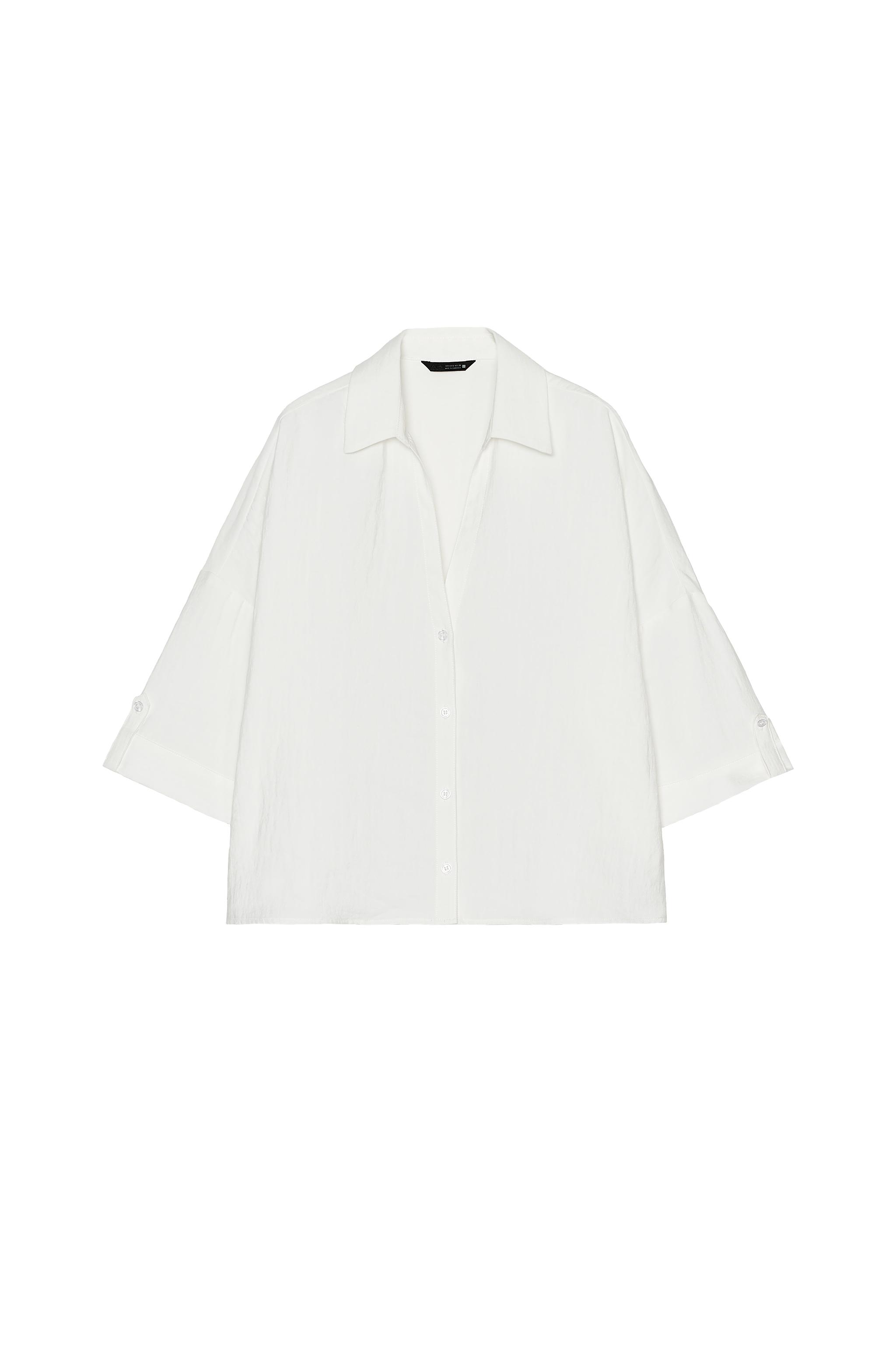 ZW COLLECTION POCKET OVERSHIRT | SECOND HAND | Zara Preowned