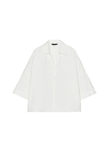CAMISA MANGA REMANGADA