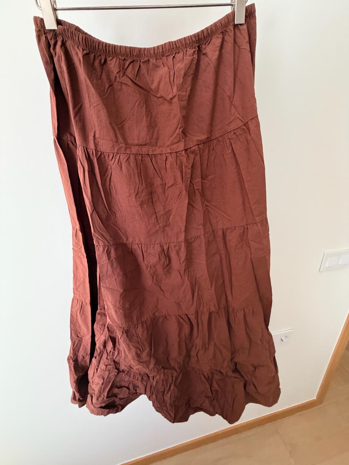 PANELLED LONG SKIRT - Image 2