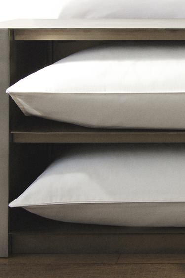 SATEEN PILLOWCASE (500 THREAD COUNT) - White by Zara - Image 7