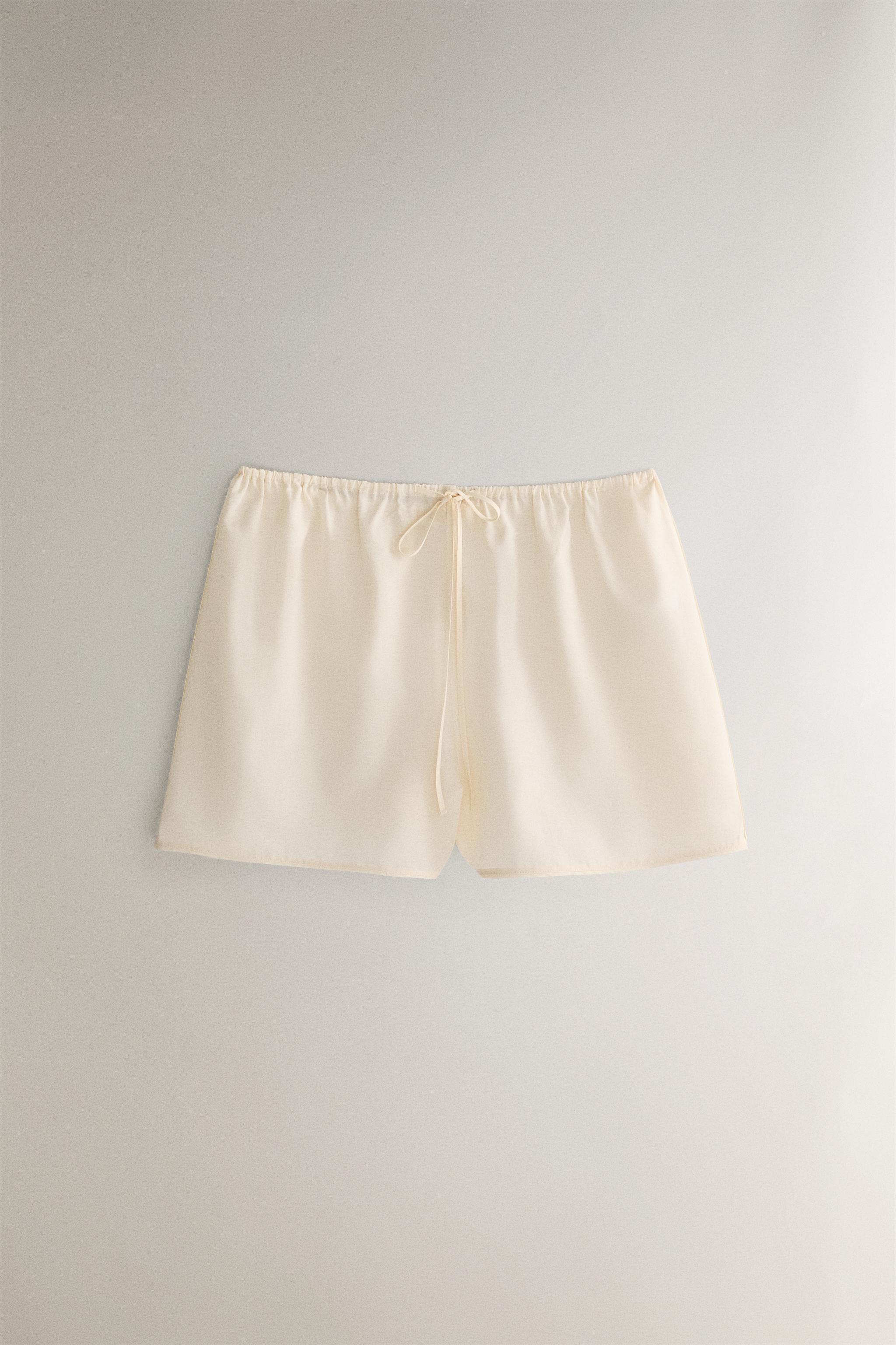 SHORT SOIE COTON